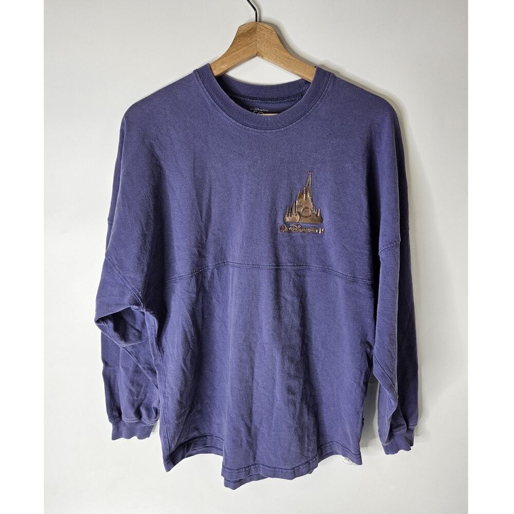 Walt Disney World 50th Anniversary Spirit Jersey Small Light Purple Confort